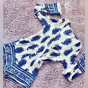 Paisley adorned Romper